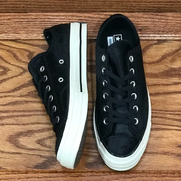 Converse CTAS‎ Ox 70 Black Black Egret Shoes - Picture 4 of 8